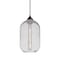Besa Lighting Omega 12 Cord Pendant, Clear, Bronze Finish, 1x4W LED Filament 1JT-OMEGA12CL-EDIL-BR - alternate 1
